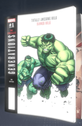 Generations: Banner Hulk & The Totally Awesome Hulk (2017) #1 (Variant)