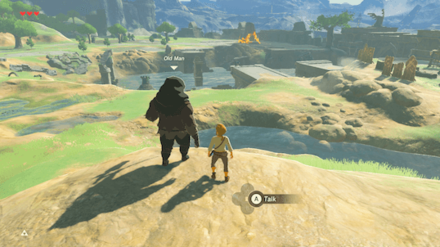 Botw - Talk to the Old Man Again