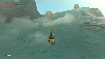 BotW - Avoid the Falling Snow Balls