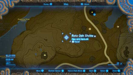 Rota Ooh Shrine Map