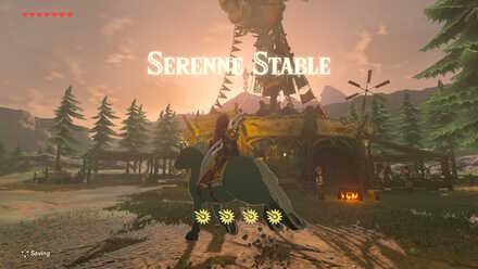 The Legend of Zelda Breath of the Wild (BotW) Serenne Stable