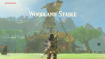 The Legend of Zelda Breath of the Wild (BotW) Woodland Stable