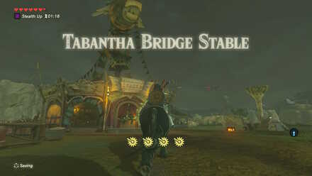 The Legend of Zelda Breath of the Wild (BotW) Tabantha Bridge Stable