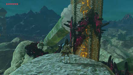 The Legend of Zelda Breath of the Wild (BotW) Bridge to Tabantha Tower