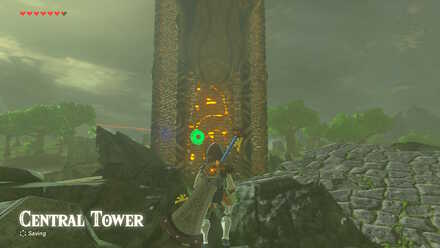 The Legend of Zelda Breath of the Wild (BotW) Central Tower