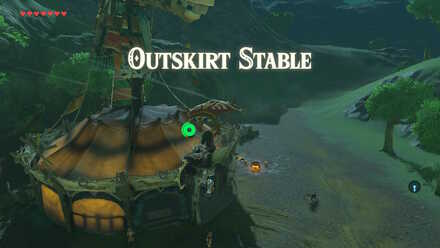 The Legend of Zelda Breath of the Wild (BotW) Outskirt Stable