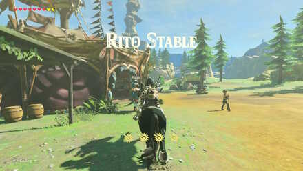 The Legend of Zelda Breath of the Wild (BotW) Rito Stable