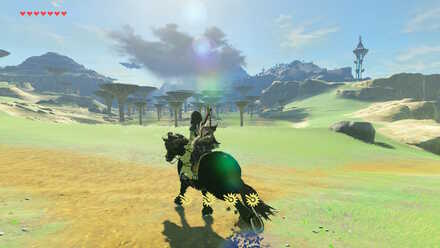 The Legend of Zelda Breath of the Wild (BotW) Getting to Ridgeland Tower