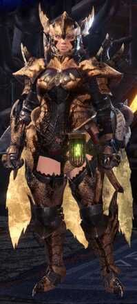 Brute Tigrex Alpha + Armor Set