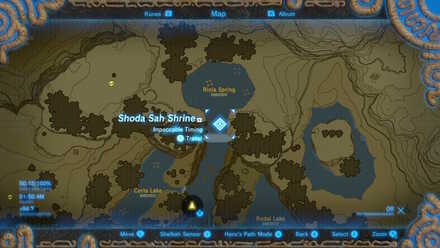 Shoda Sah Shrine Map