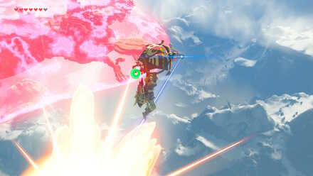 The Legend of Zelda Breath of the Wild (BotW) Dodging Vah Medo Lasers