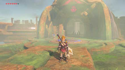 The Legend of Zelda Breath of the Wild (BotW) Divine Beast Vah Medoh Entrance