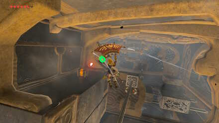 The Legend of Zelda Breath of the Wild (BotW) Gliding to Treasure Chest