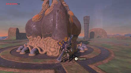 The Legend of Zelda Breath of the Wild (BotW) Examine Vah Medoh Main Control Unit