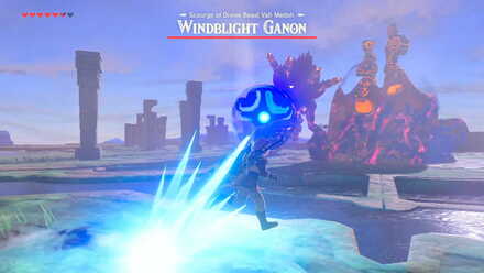 The Legend of Zelda Breath of the Wild (BotW) Windblight Ganon Cannon Lasers