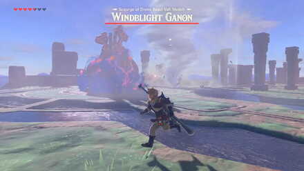 The Legend of Zelda Breath of the Wild (BotW) Windblight Ganon Tornado