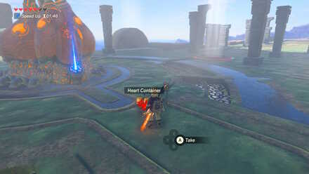 The Legend of Zelda Breath of the Wild (BotW) Take Heart Container