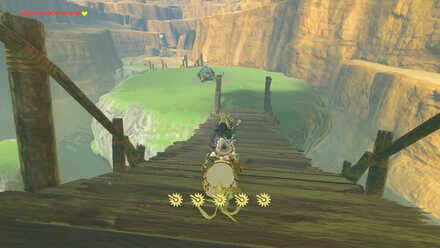 The Legend of Zelda Breath of the Wild (BotW) Passing Digdogg Bridge