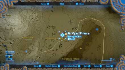 Rin Oyaa Map