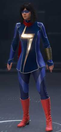 Ms. Marvel Blue Fathom