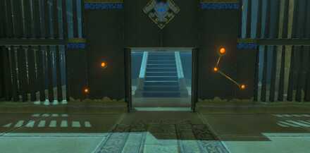 BotW - Ze Kasho Shrine - Door to the Shrine