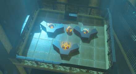 BotW - Ze Kasho Shrine - Tile Switch Puzzle