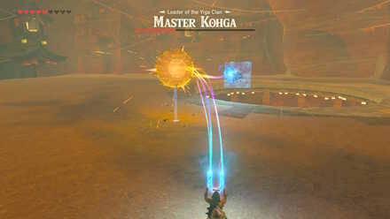 The Legend of Zelda Breath of the Wild (BotW) Master Kohga Metal Spike Ball