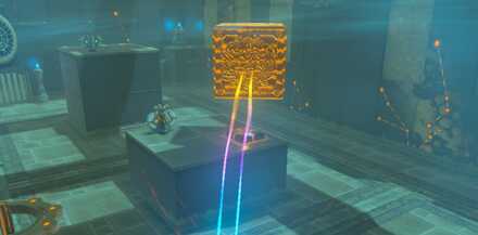 BotW - Joloo Nah Shrine - Move Steel Box to Right Switch