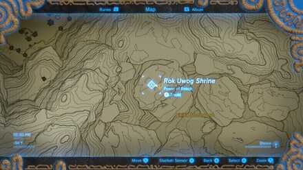 Rok Uwog Shrine - Map View