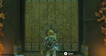 Rok Uwog Shrine (BotW) - Shrine Door