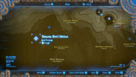 Takama Shiri Map