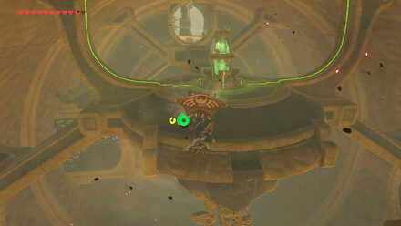 The Legend of Zelda Breath of the Wild (BotW) Glide to platform