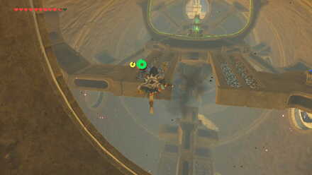 The Legend of Zelda Breath of the Wild (BotW) Jump to platform