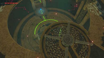 The Legend of Zelda Breath of the Wild (BotW) Rotate wheel to connect circuit