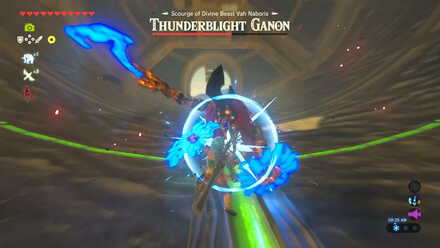 The Legend of Zelda Breath of the Wild (BotW) Parry Thunderblight Ganon