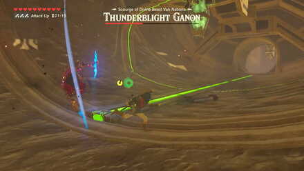The Legend of Zelda Breath of the Wild (BotW) Thunderblight Ganon Multiple Slices
