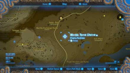 Monya Toma Map