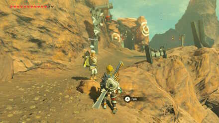 The Legend of Zelda Breath of the Wild (BotW) Pikango in Goron City