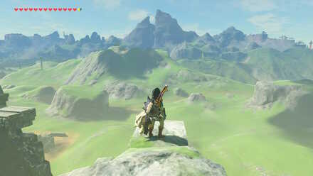 The Legend of Zelda Breath of the Wild (BotW) Glide to Scout