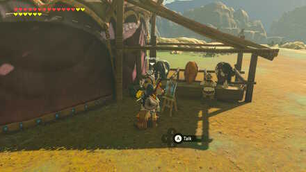 The Legend of Zelda Breath of the Wild (BotW) Pikango in Tabantha Bridge Stable