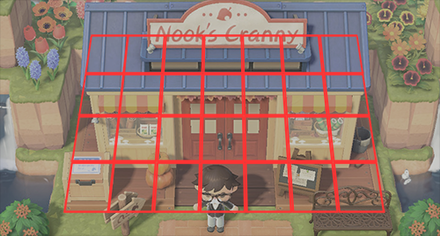 I updated the visualization of the buildings sizes I made : r/AnimalCrossing