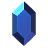 Blue Rupee Icon