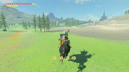 The Legend of Zelda Breath of the Wild (BotW) Going to Irch Plain