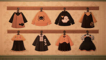 ACNH - Kiwite - Halloween Clothes