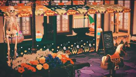 ACNH - Yuzu Hapi - Halloween Night