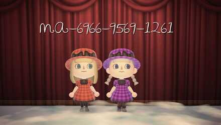 ACNH - Shikabane - Checkered Dress