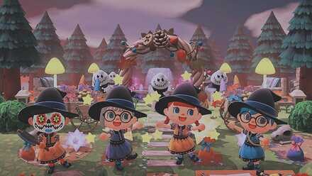 ACNH - Tsukky Luna - Halloween Dress