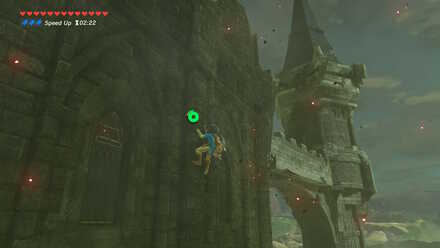 The Legend of Zelda Breath of the Wild (BotW) Climbing tower to spire