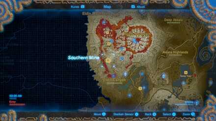 Southern Mine location