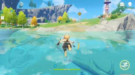 Genshin - Mobile - Move Up To Climb/Swim